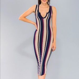 Striped Racerback Dress